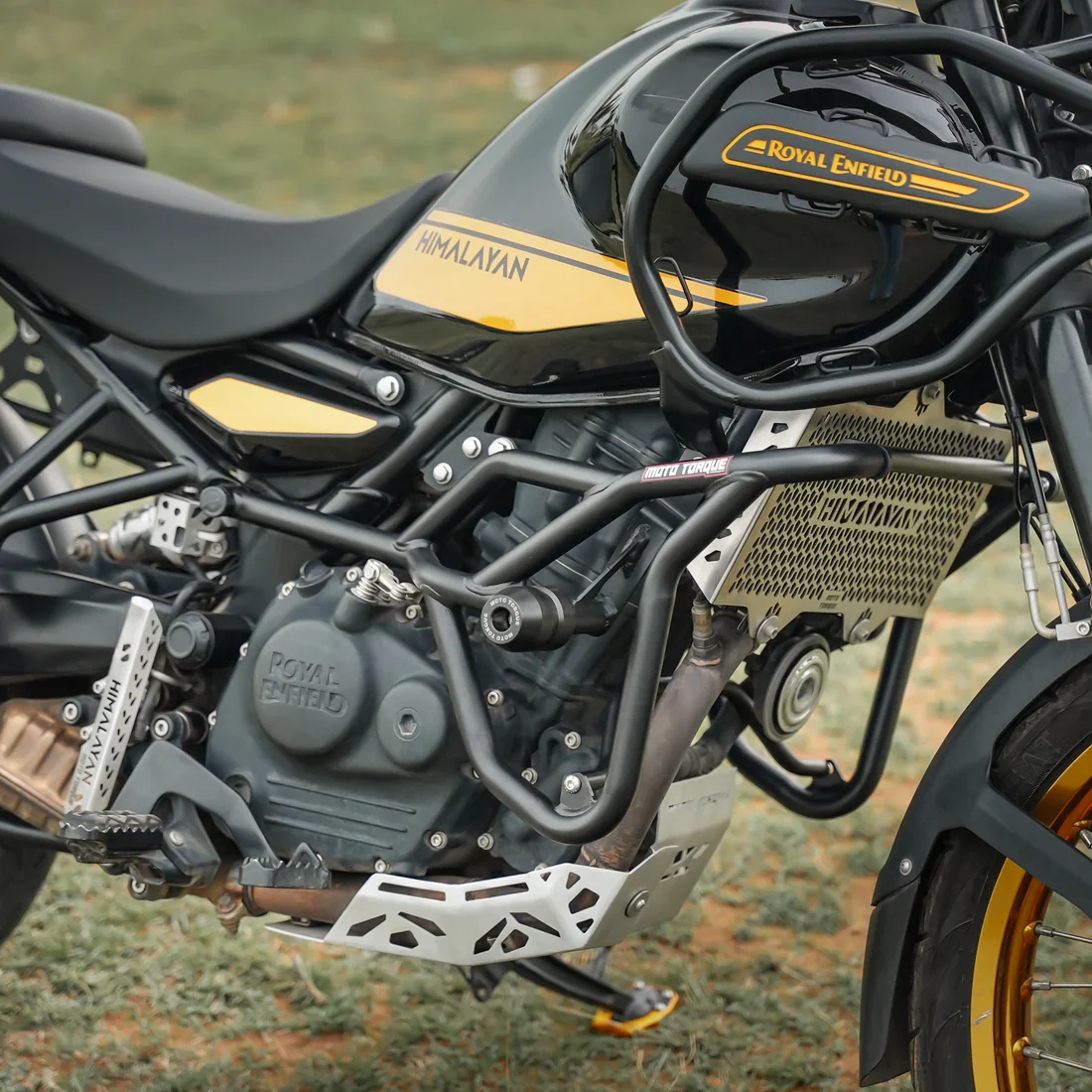 Crash Guard M.Torq Black - Himalayan 450