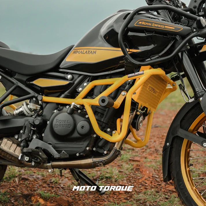 Crash Guard Yellow - Himalayan 450
