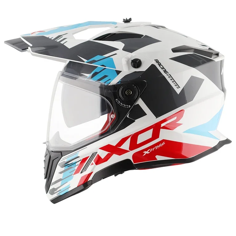 AXOR X-cross X1 Dual Visor White Red  thumbnail 3