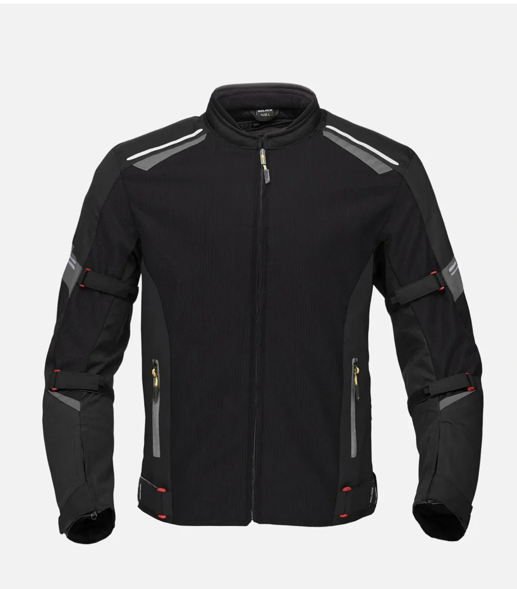 Solace AIR-X V3 Riding Jacket - Black Grey