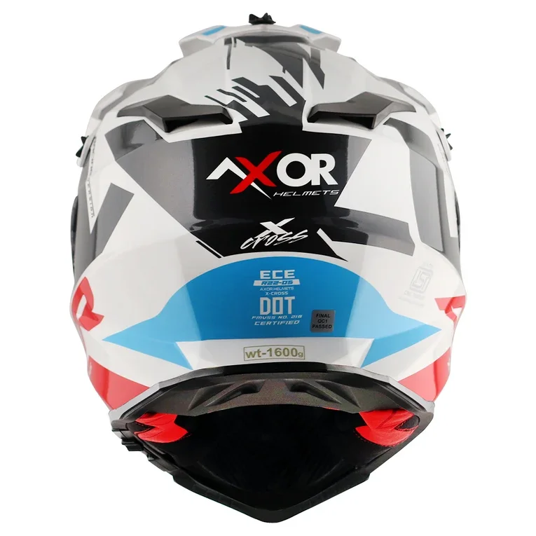 AXOR X-cross X1 Dual Visor White Red  thumbnail 5