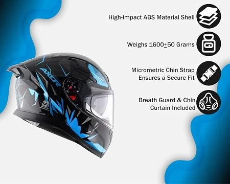 AXOR APEX HUNTER BLACK NEON BLUE  thumbnail 3
