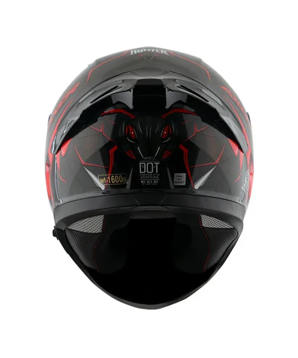 AXOR Apex Hunter D/V Helmet - Gloss Black Red thumbnail 4