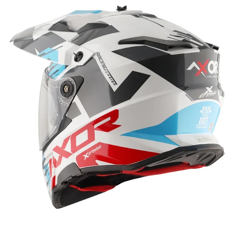 AXOR X-cross X1 Dual Visor White Red  thumbnail 4