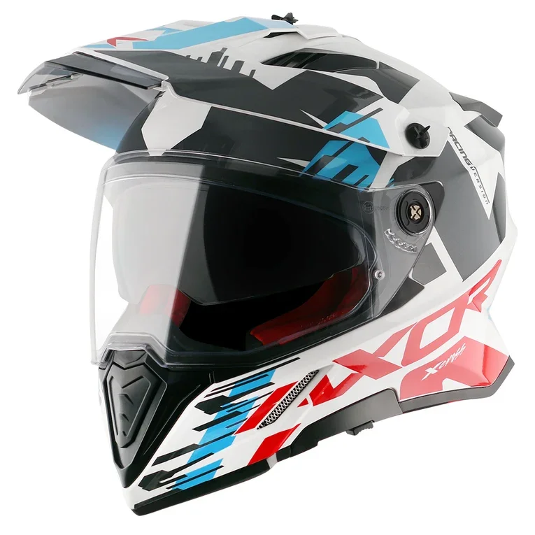 AXOR X-cross X1 Dual Visor White Red 