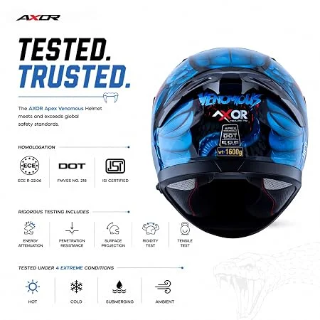 AXOR APEX VENOMOUS BLACK BLUE  thumbnail 2
