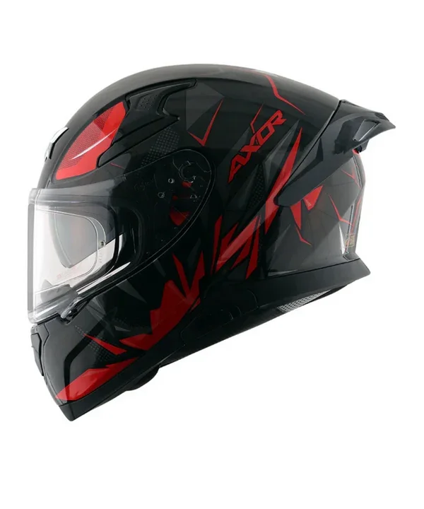 AXOR Apex Hunter D/V Helmet - Gloss Black Red thumbnail 3